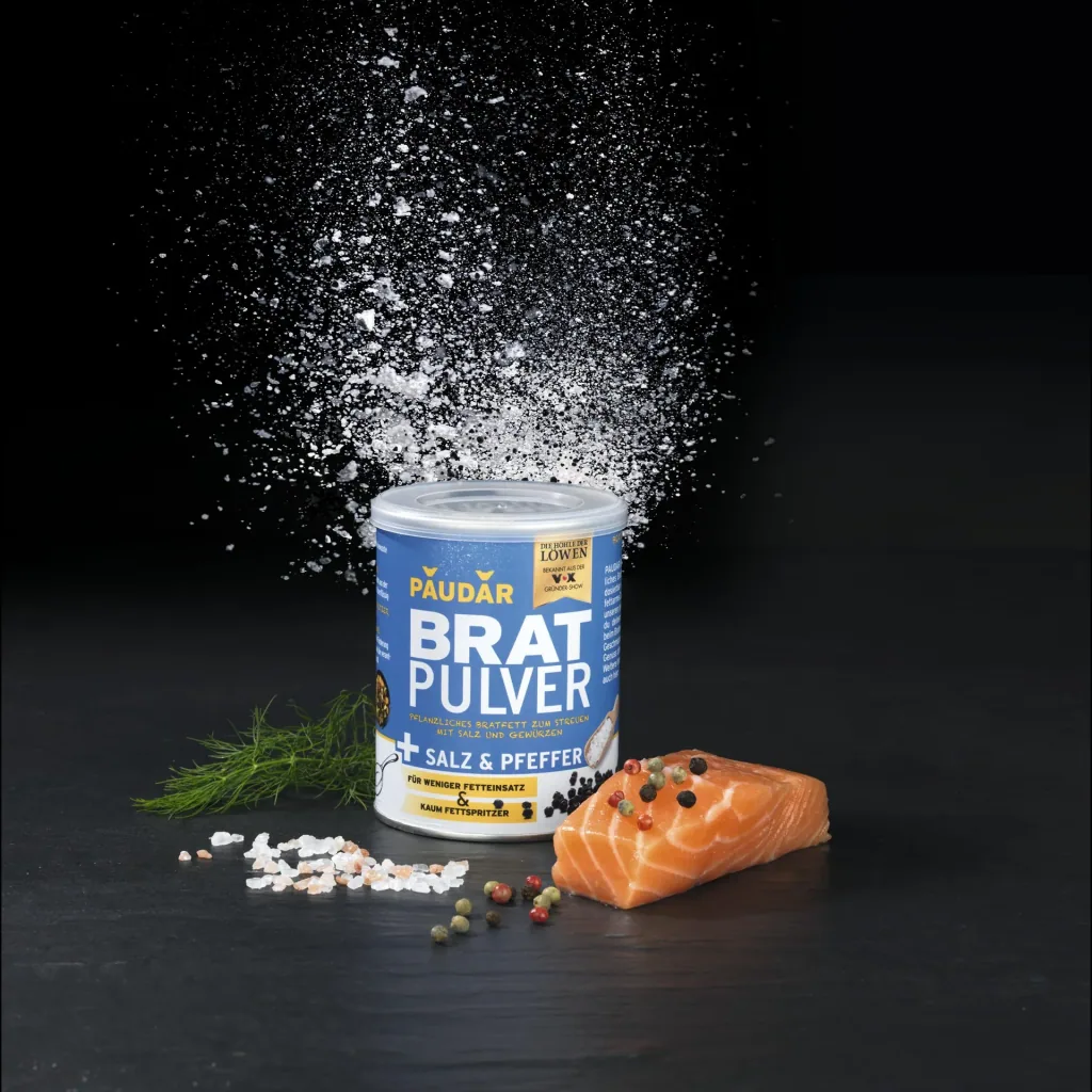 Vegetable frying fat powder, “PAUDAR”, with salt and pepper, 175 g