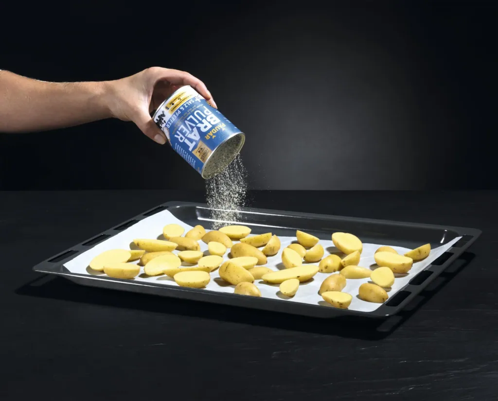 Vegetable frying fat powder, “PAUDAR”, with salt and pepper, 175 g