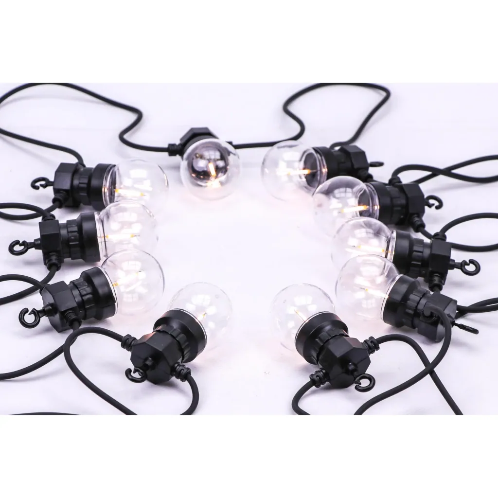 VT-71510 LED Prikkabel 5 Meter with plug, 10x 0.6 W LED lights