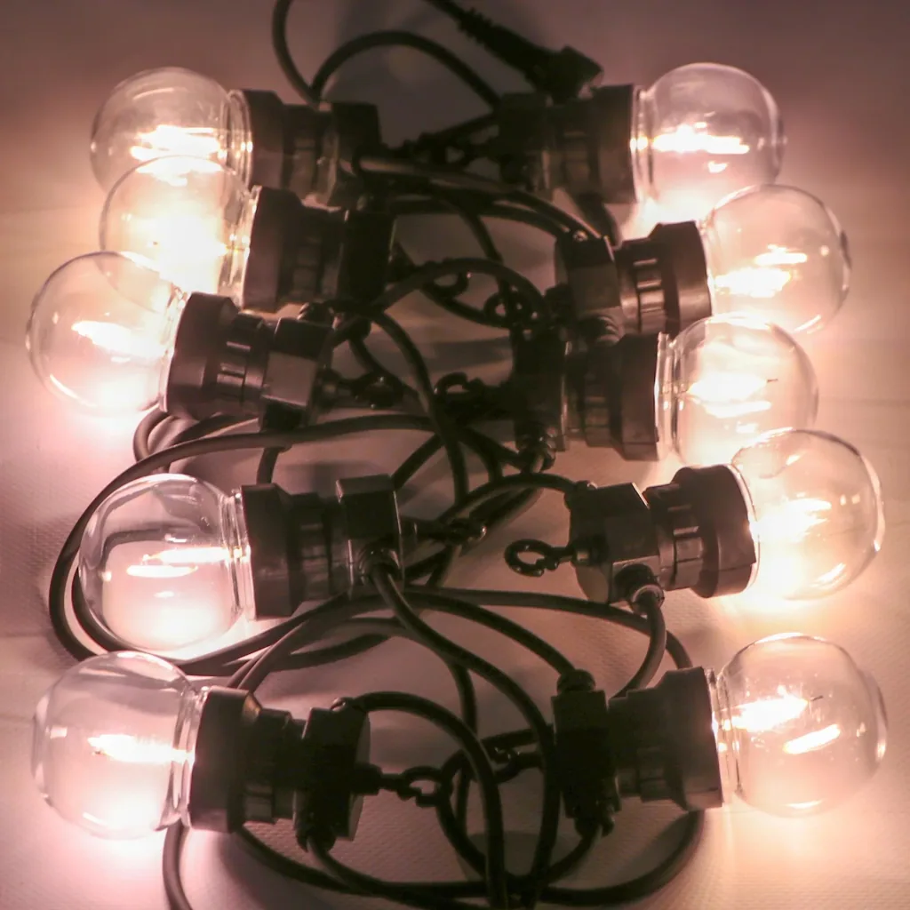VT-71510 LED Prikkabel 5 Meter with plug, 10x 0.6 W LED lights
