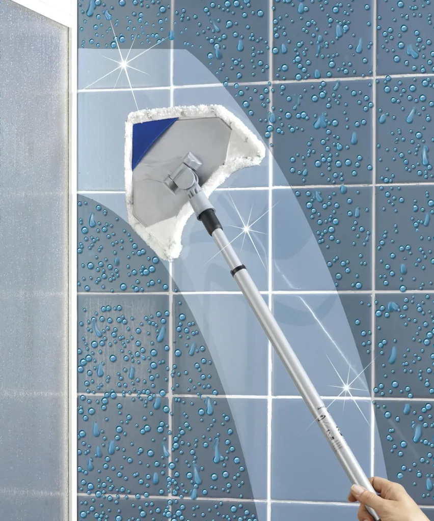Multiflex wiper, with telescopic handle and 3 covers