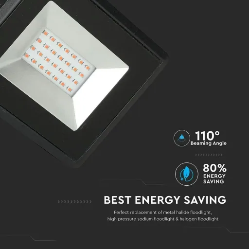 VT-4021 20W spotlight with red light - IP65 - Atmospheric lighting