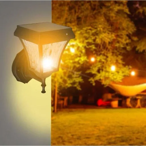 VT-982 Valencia Solar Wall Light Solar LED Lamp - 3 Light Colors