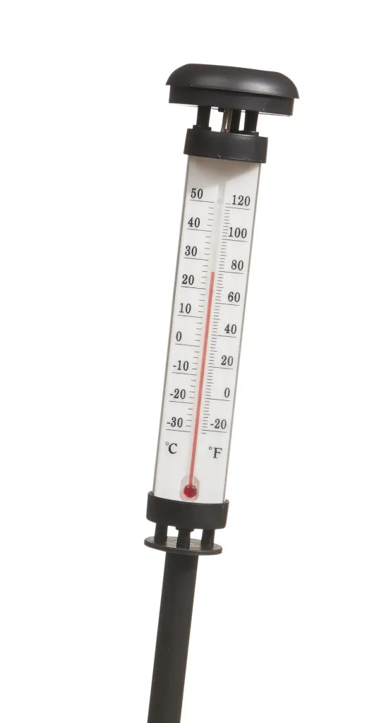 Solar-Garten-Thermometer