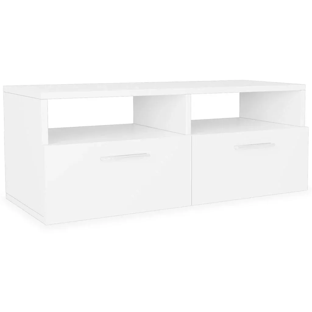 TV cabinet 95x35x36 cm chipboard white