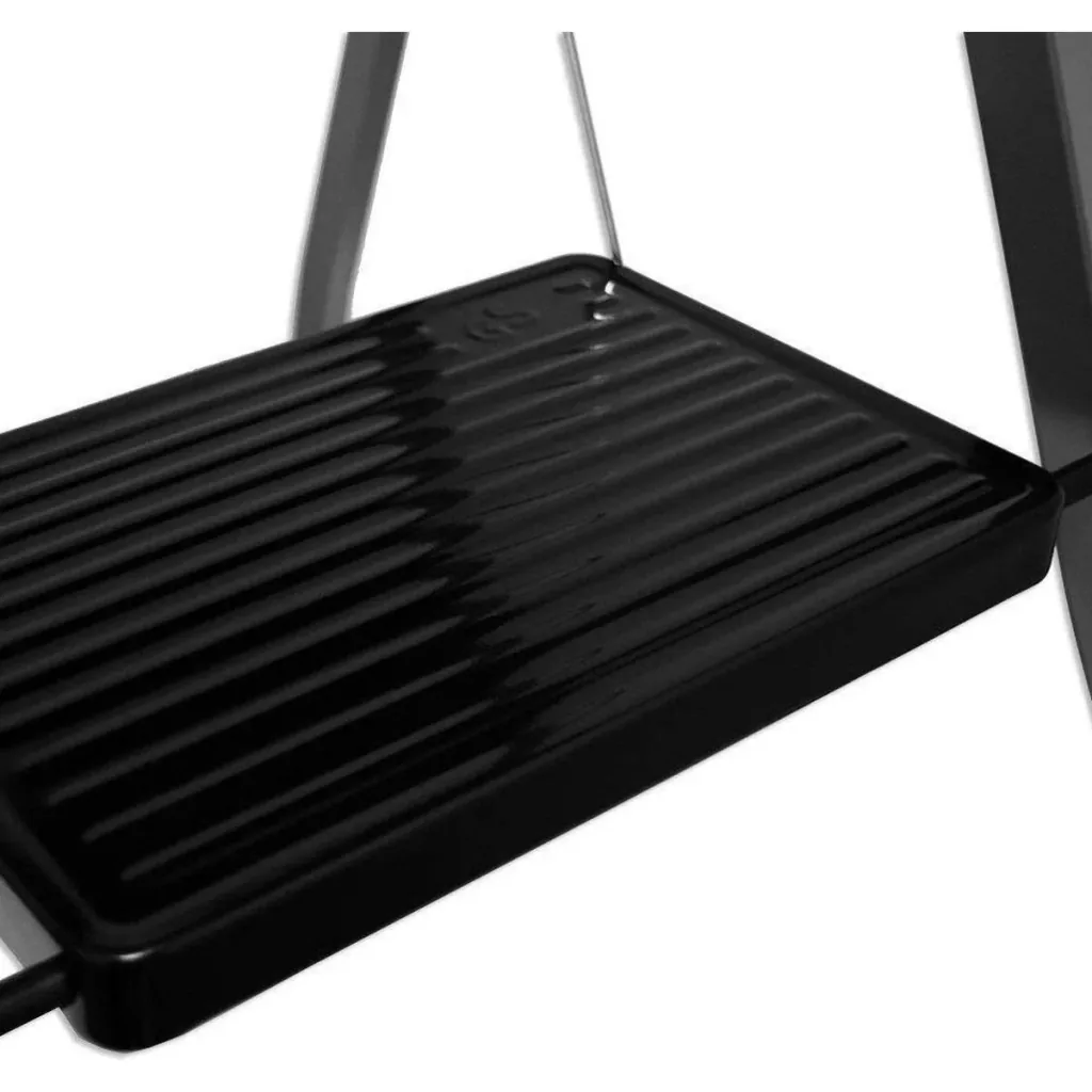 Excellent Houseware Folding Kitchen Steps - 2 Steps - Up to 150kg - Metal