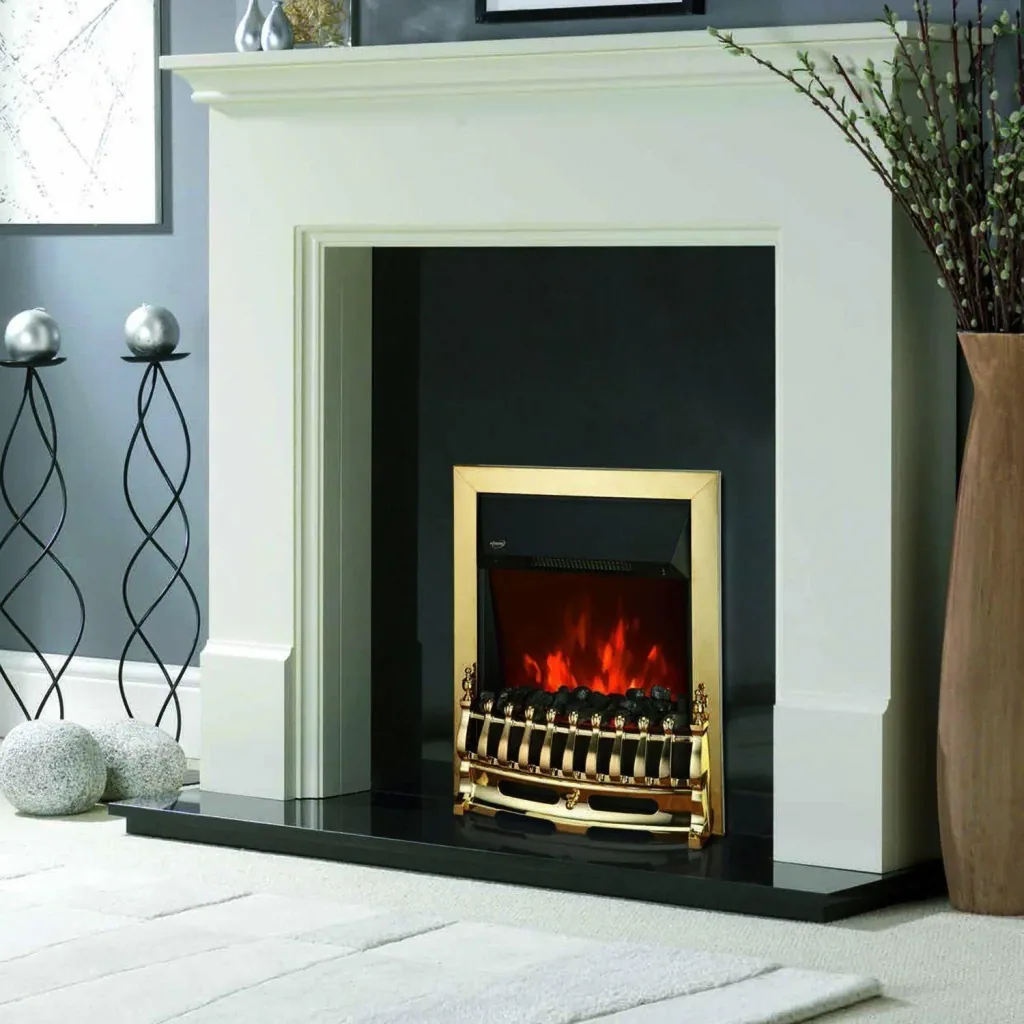 Electric fireplace stove 1000