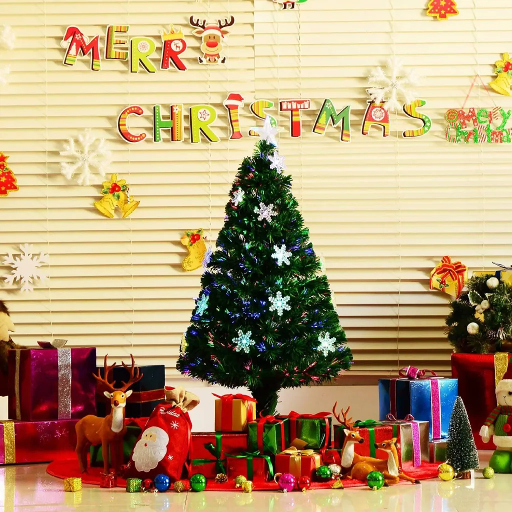 Christmas tree with 16 LED lights