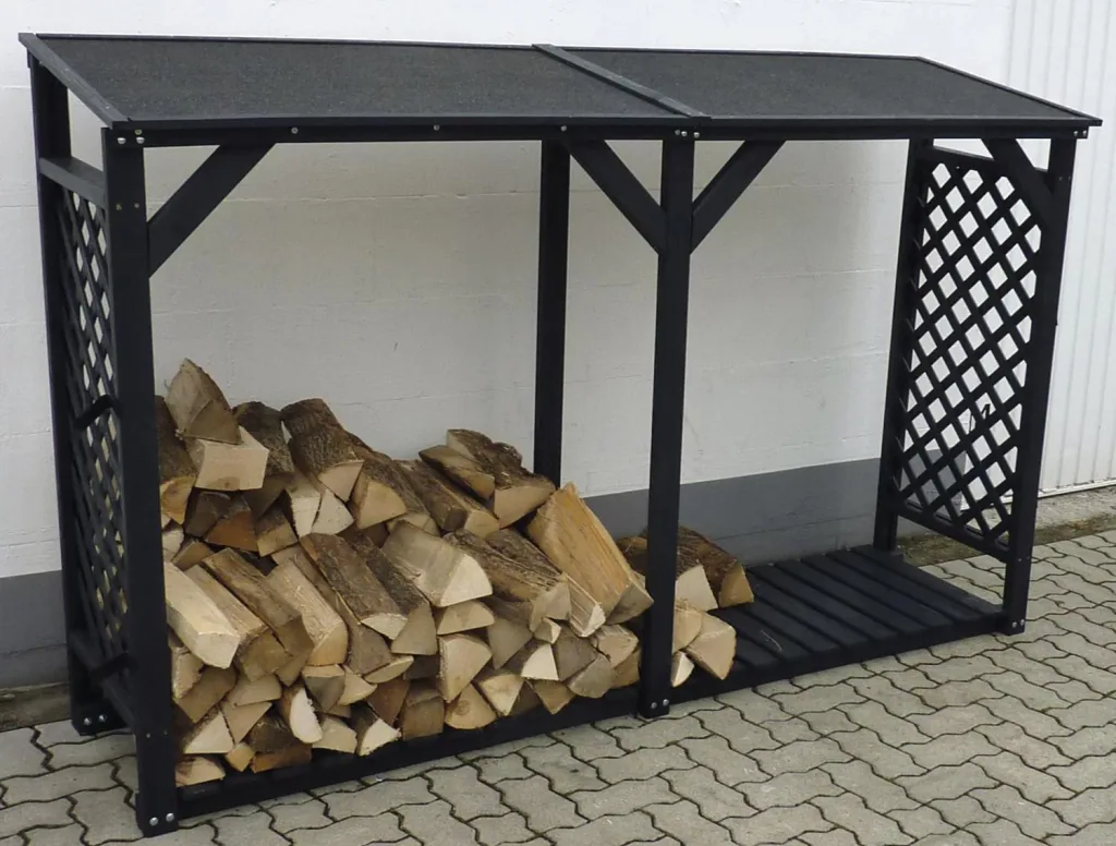 Firewood rack Speyer with extension anthracite