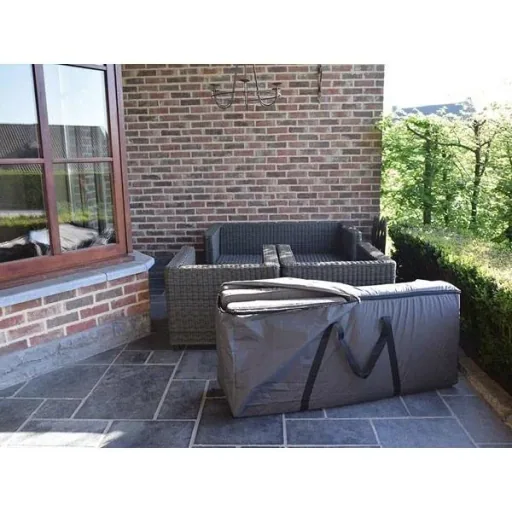 Protective cover for seat cushion - 125 x 40 x 50 cm
