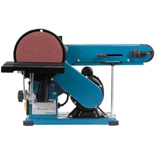 350 W table belt and disc sander, 390 mm