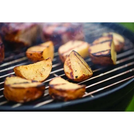 BBQ Round Table Grill - Camping Grill - Grill Area Ø34 cm