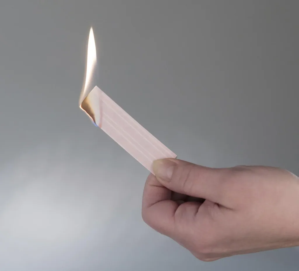 Oil stove lighter, 100 ignition strips