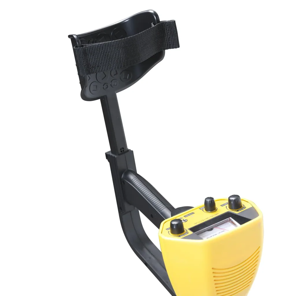 Metal detector, lightweight construction, 20 cm search coil, optical and acoustic display