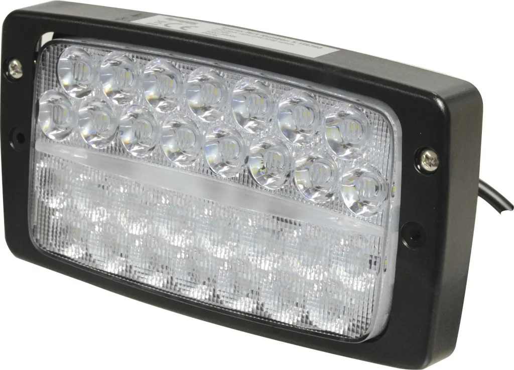 LED work light, rectangular, 5400 LM