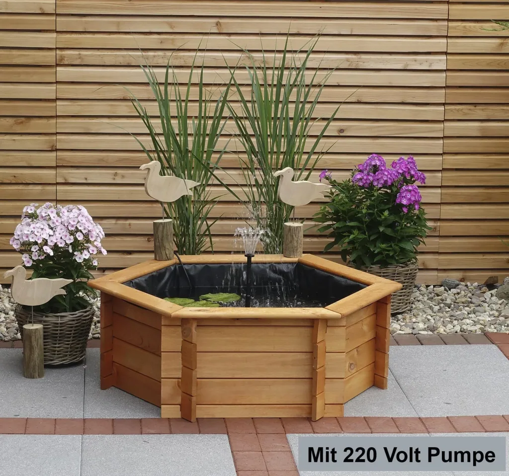 Hexagonal raised pond 100 cm