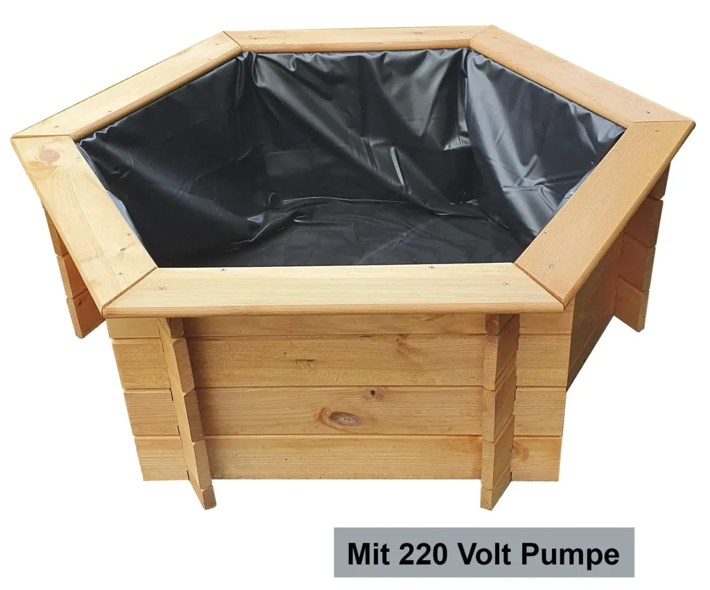 Hexagonal raised pond 100 cm