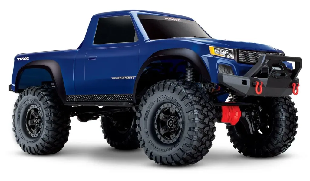 TRX-4 Sport 4x4 blau RTR ohne Akku/Lader 1/10 4WD Scale-Crawler Brushed