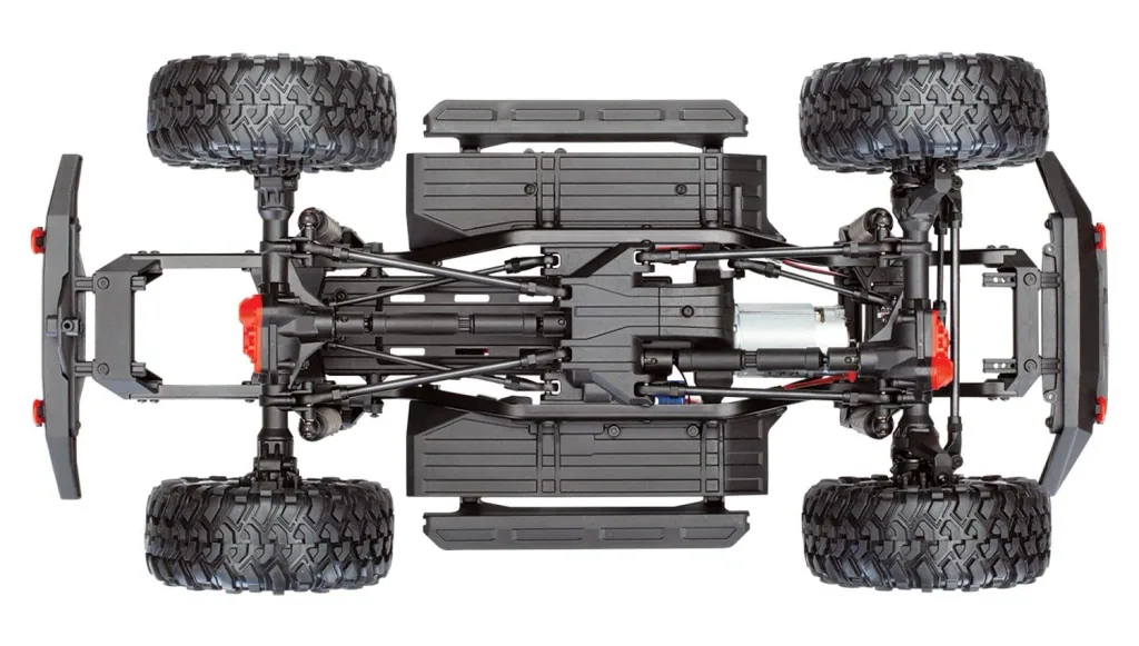 TRX-4 Sport 4x4 blau RTR ohne Akku/Lader 1/10 4WD Scale-Crawler Brushed