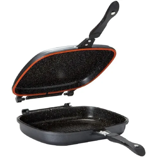 Double pan / Grill pan - 32 cm - g