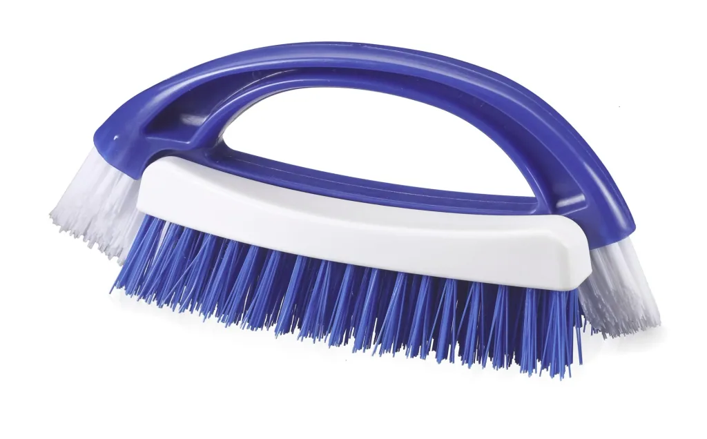 2-in-1 grout/tile brush