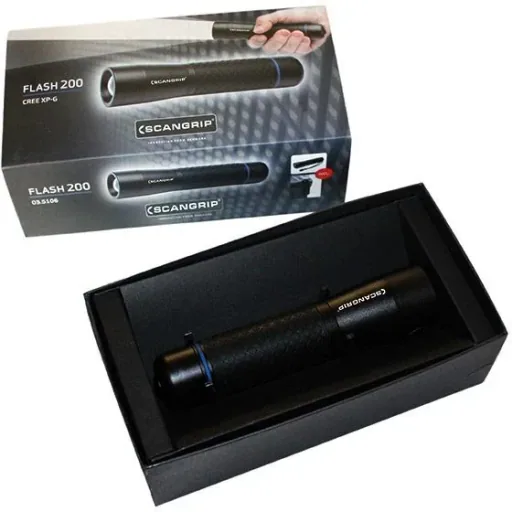 Rechargeable flashlight Flash-200 200lm