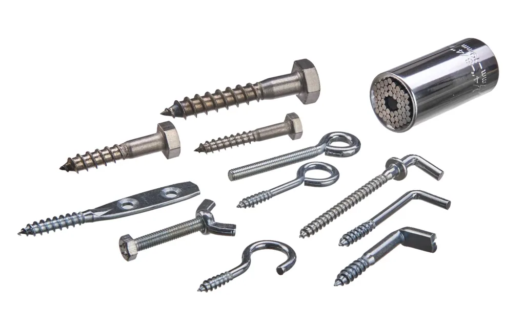 Universal nut set, 18 pieces