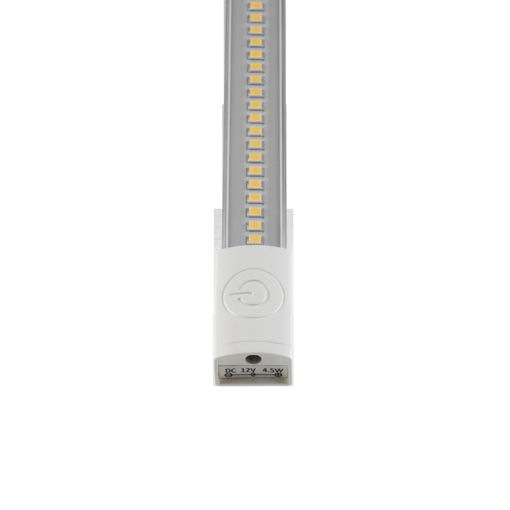 LED under-cabinet light XS with touch switch 30 cm, 4.5 W, color silver