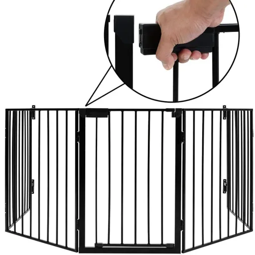 Fireplace safety gate and animal protection gate - 310 cm