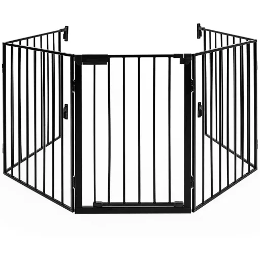 Fireplace safety gate and animal protection gate - 310 cm