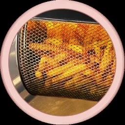 Digital hot air fryer XXL with grill function, 12 l