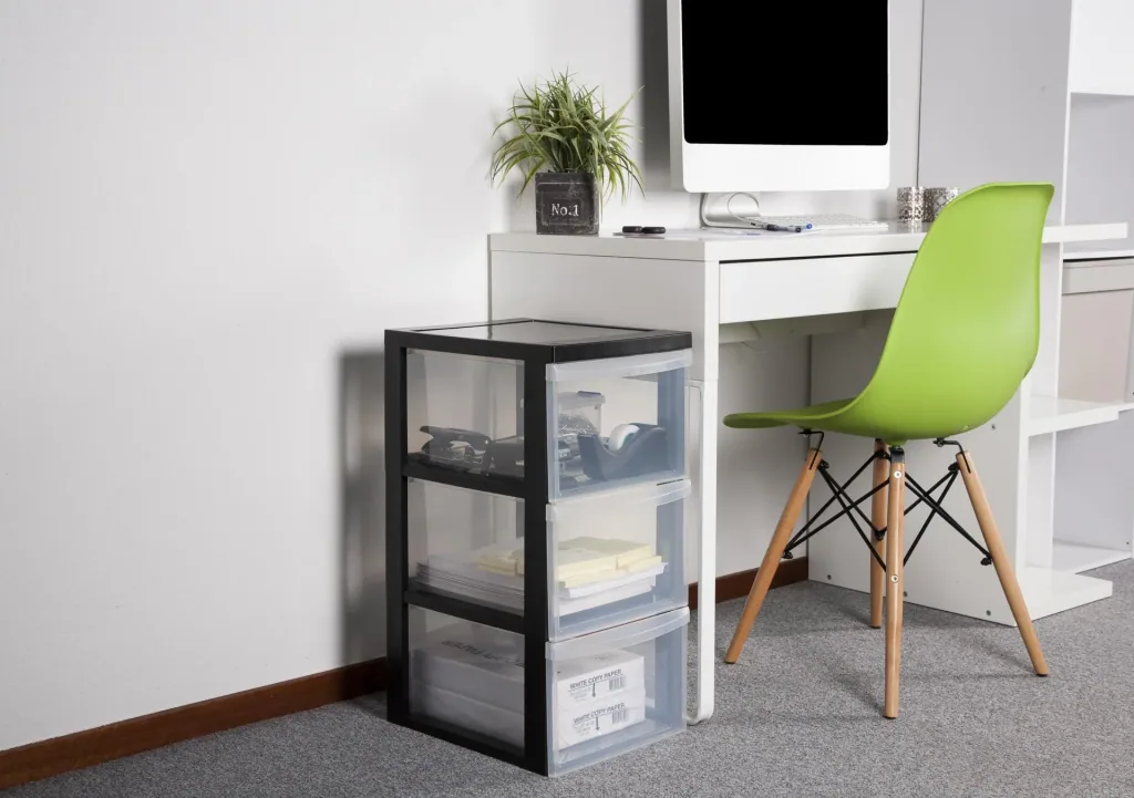 Mobile container DC-304 with 3 high drawers