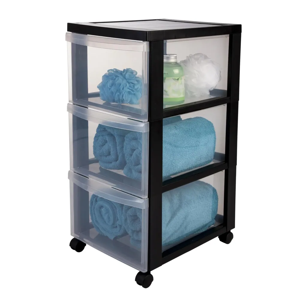 Mobile container DC-304 with 3 high drawers