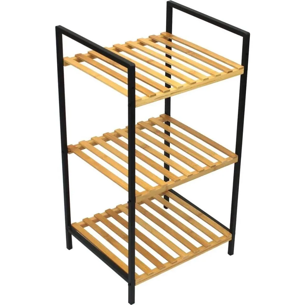 Storage solutions bathroom shelf - for towels - 38 x 32.5 x 70cm