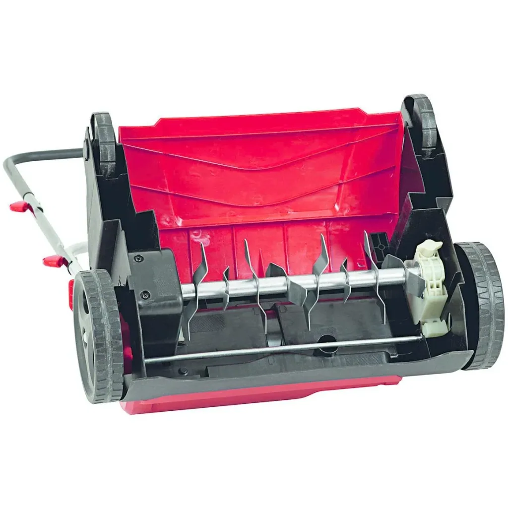 Electric scarifier including additional scarifying roller - 1200W - 31 cm working width - 19-way depth adjustment