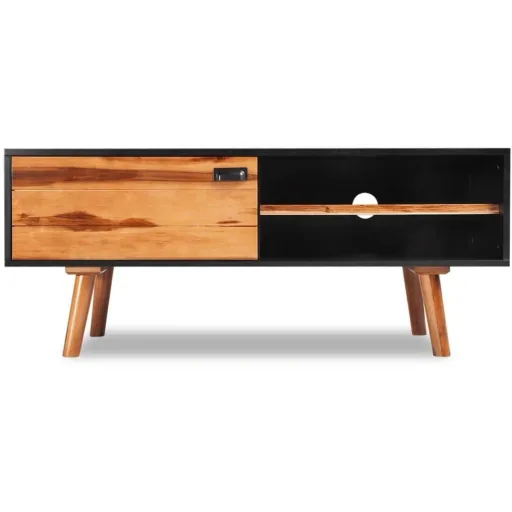 TV cabinet 120x35x50 cm solid acacia wood