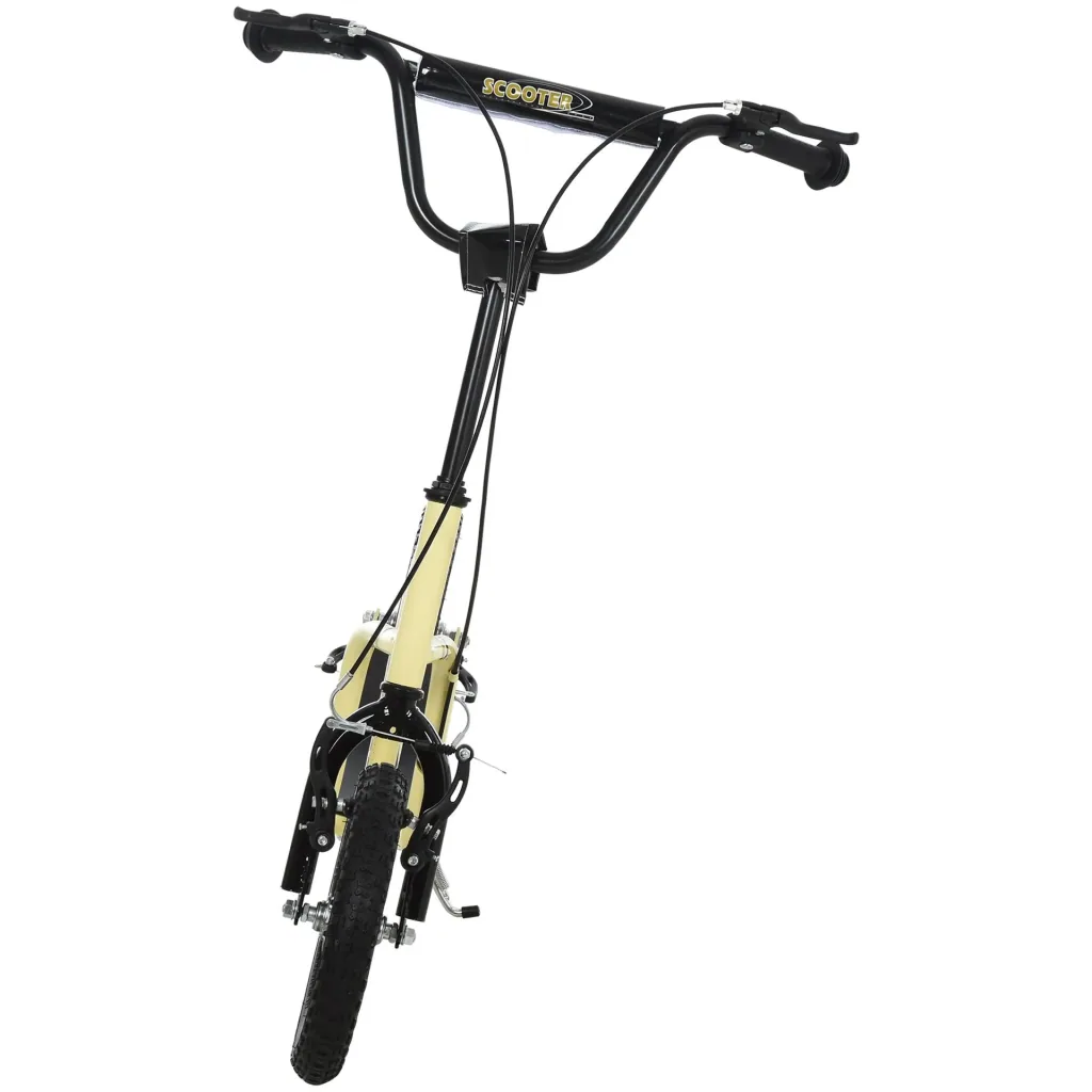 Scooter with handbrake