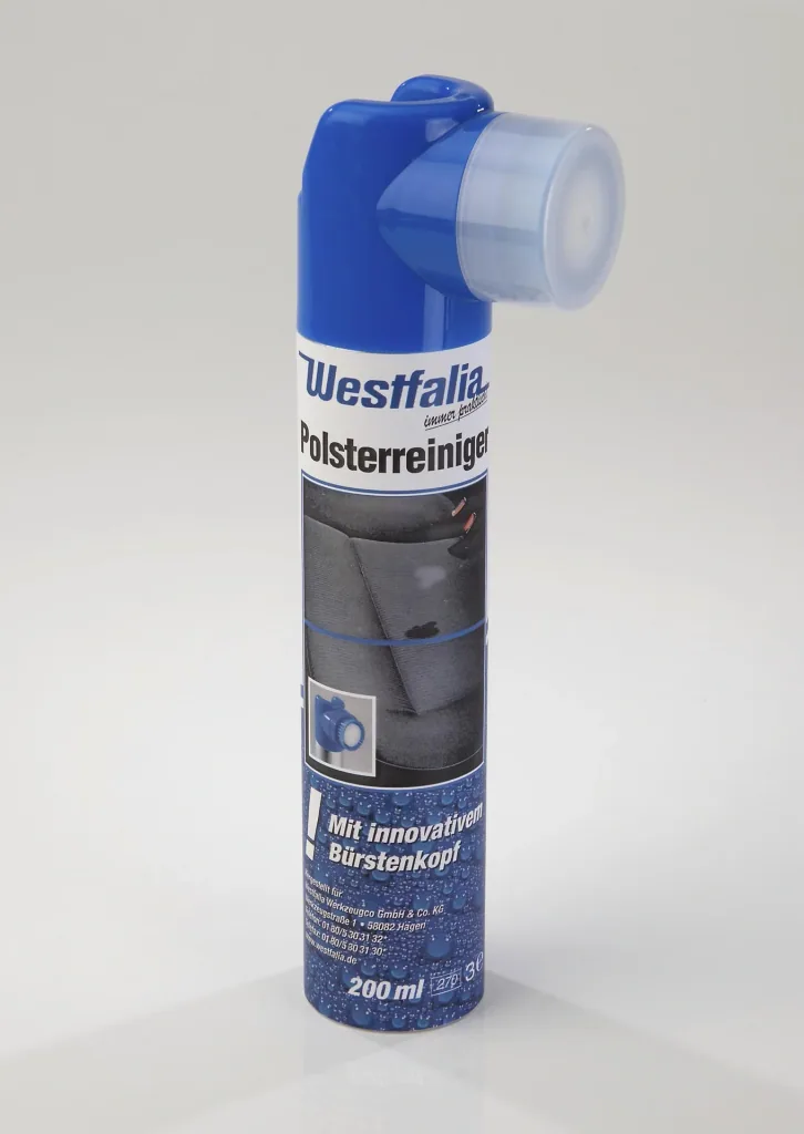 Upholstery cleaner with innovative brush head, 200 ml