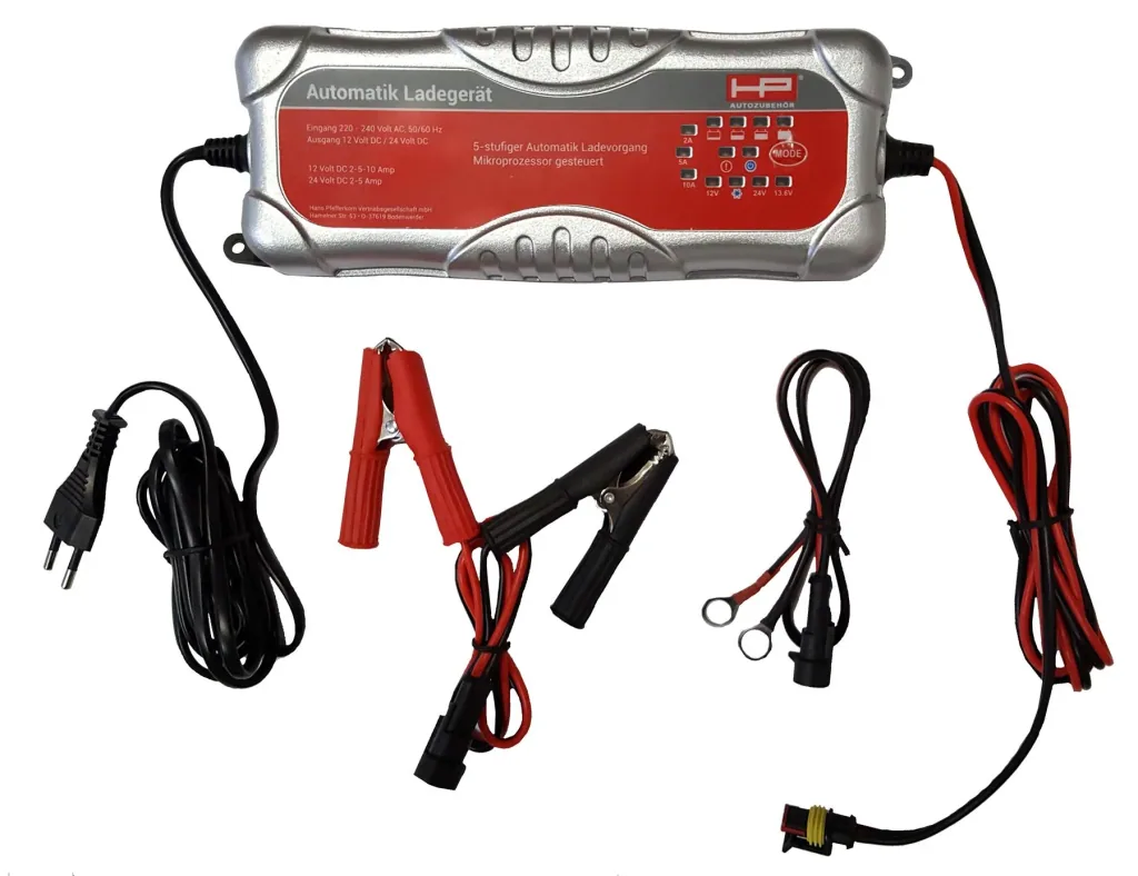 Microprocessor battery charger Smart - 12 / 24 Volt