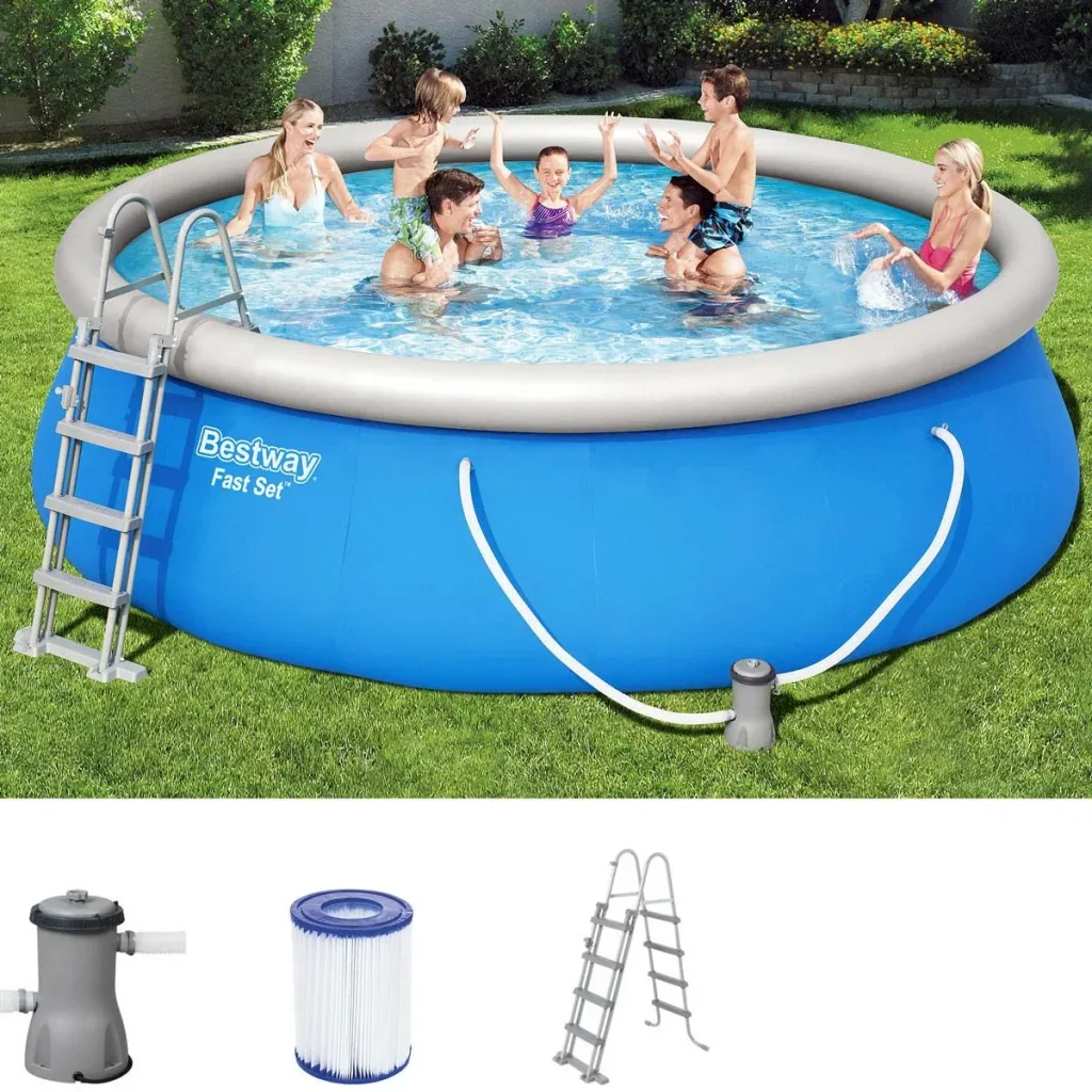 Bestway Fast Set Swimming Pool - Inflatable - Ø 457cm