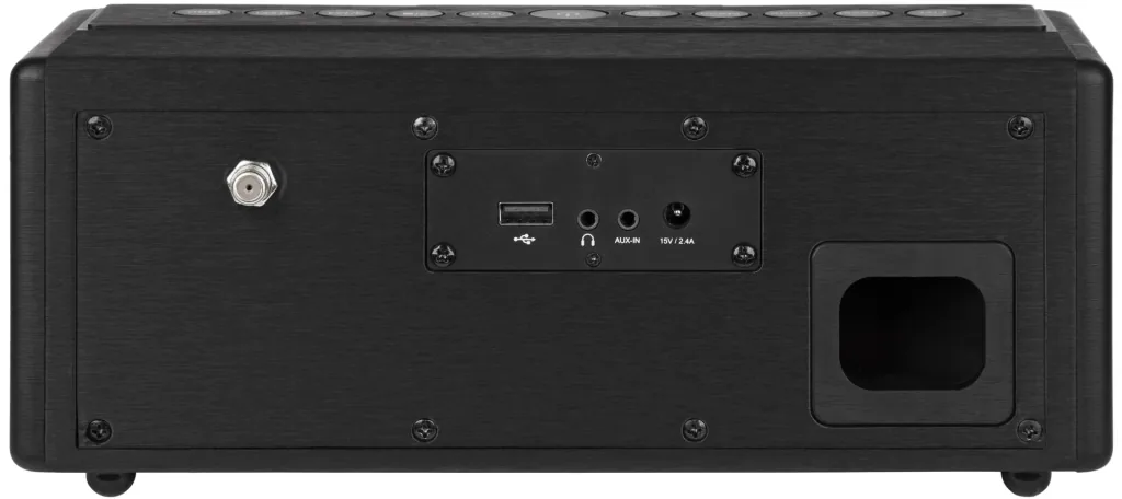 Multifunctional stereo radio DIRA S21i+ FM, DAB+, Internet, alarm clock and USB recording, Bluetooth