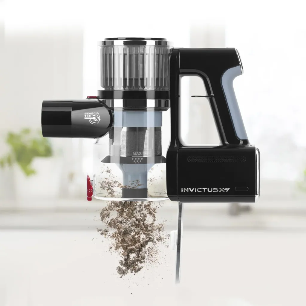 Cordless handheld vacuum cleaner set "Invictus X9 Facelift", 14 pieces, 25.2 volts + FREE UV brush 119.95 RRP!