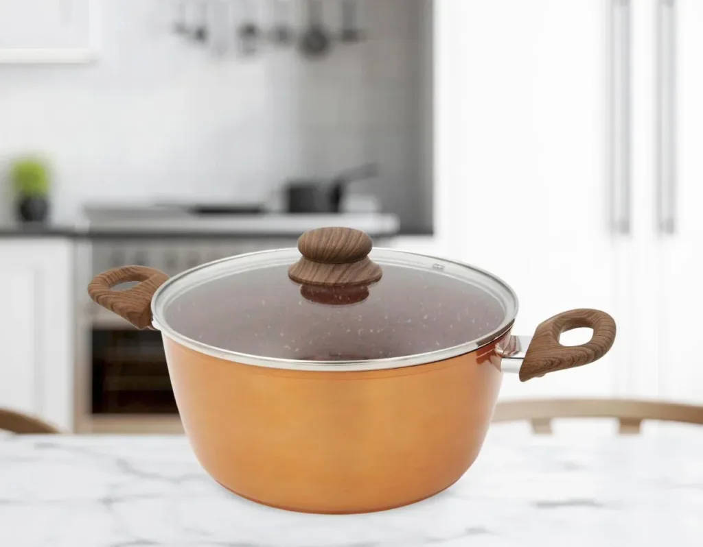 Cooking pot "Copper & Stone", 4 liters