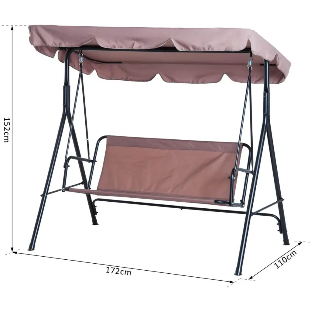 3-seater porch swing