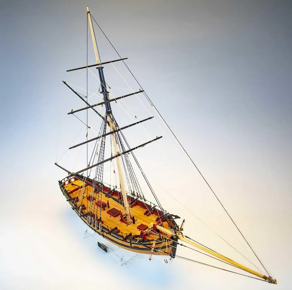 HM Cutter Alert 1777 kit in 1:64 scale