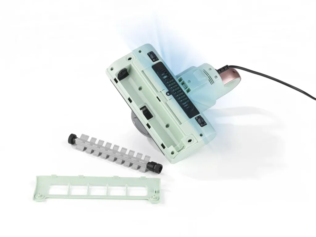 Mite vacuum cleaner with rotor brush, 300 watts