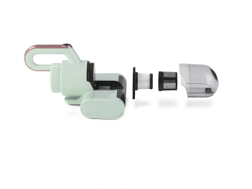 Mite vacuum cleaner with rotor brush, 300 watts