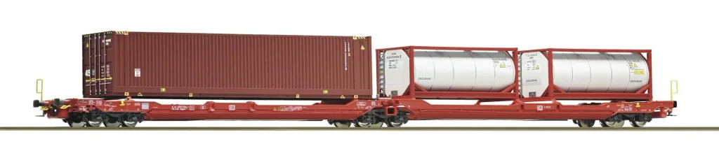 Double-pocket articulated wagon T3000e, DB AG