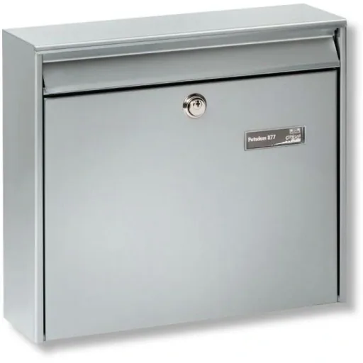 Mailbox Potsdam 877 Silver