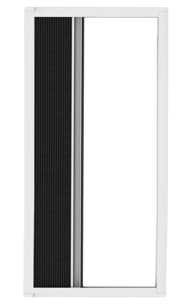 Door pleated blind 100 x 215 cm, drill-free